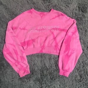 Pacsuns Playboy Crop Top Sweater